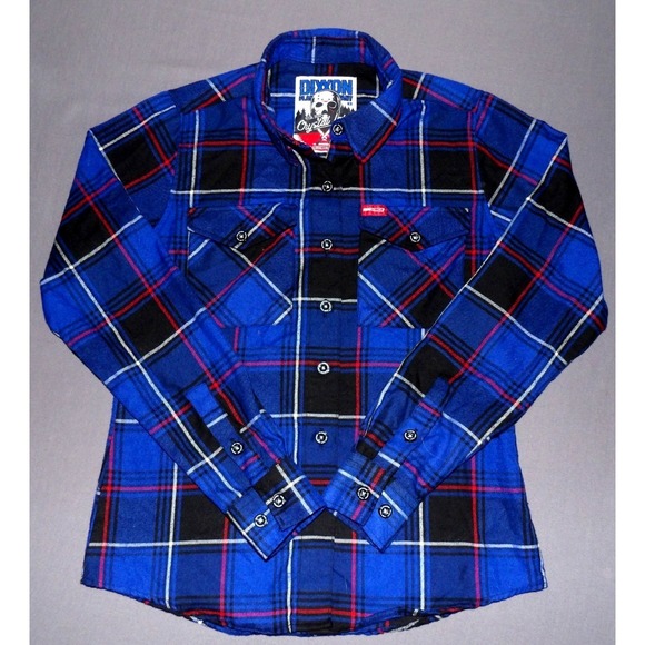 DIXXON Tops - DIXXON Flannel Co. Camp Crystal Lake Plaid Button Up Shirt Women's Small